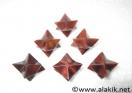 Red Tiger Eye Merkaba Star